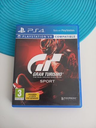 Juego ps4 GRAN TURISMO SPORT
