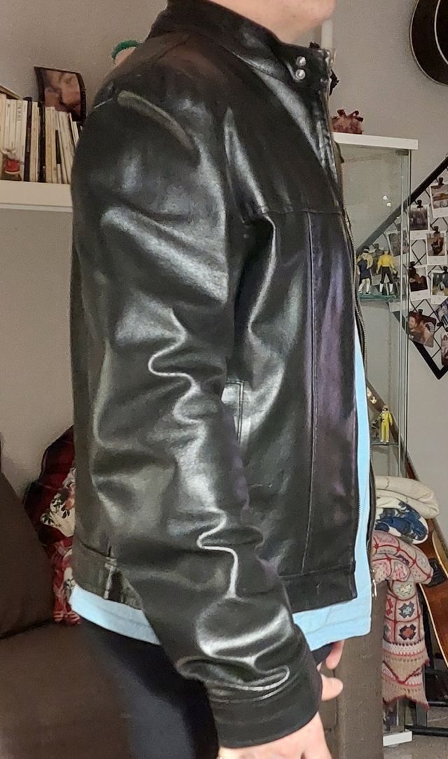 Giacca pella nera Imperial XL