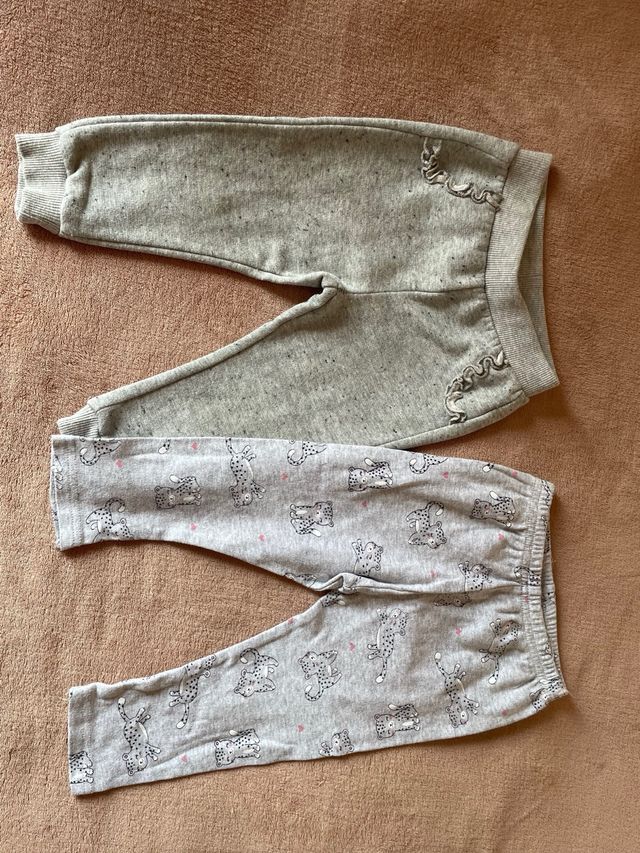 Lote pantalones niña 12 meses