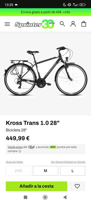 Bici Kross Trans