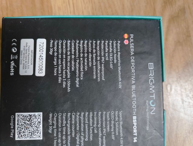 Pulsera deportiva brigmton