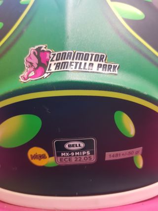 [※] Casco moto cross bell mx-9 mips | talla S