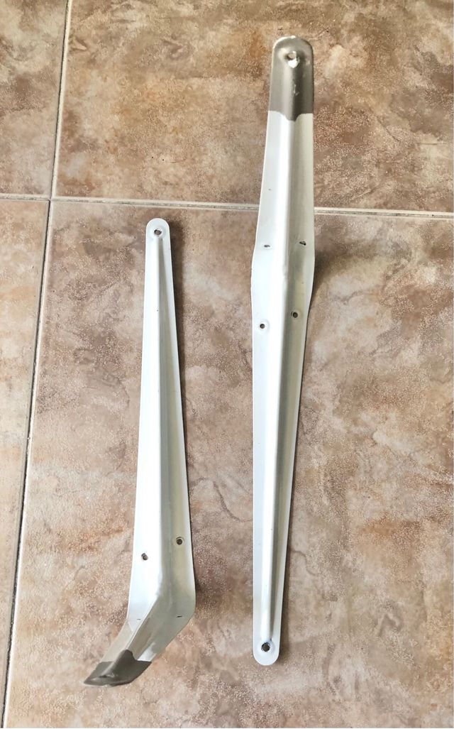 escuadras estanteria o balda 4 unidades