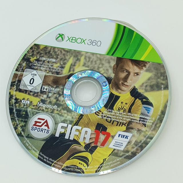 Fifa 17 xbox 360 Videogioco Calcio Solo disco 2007