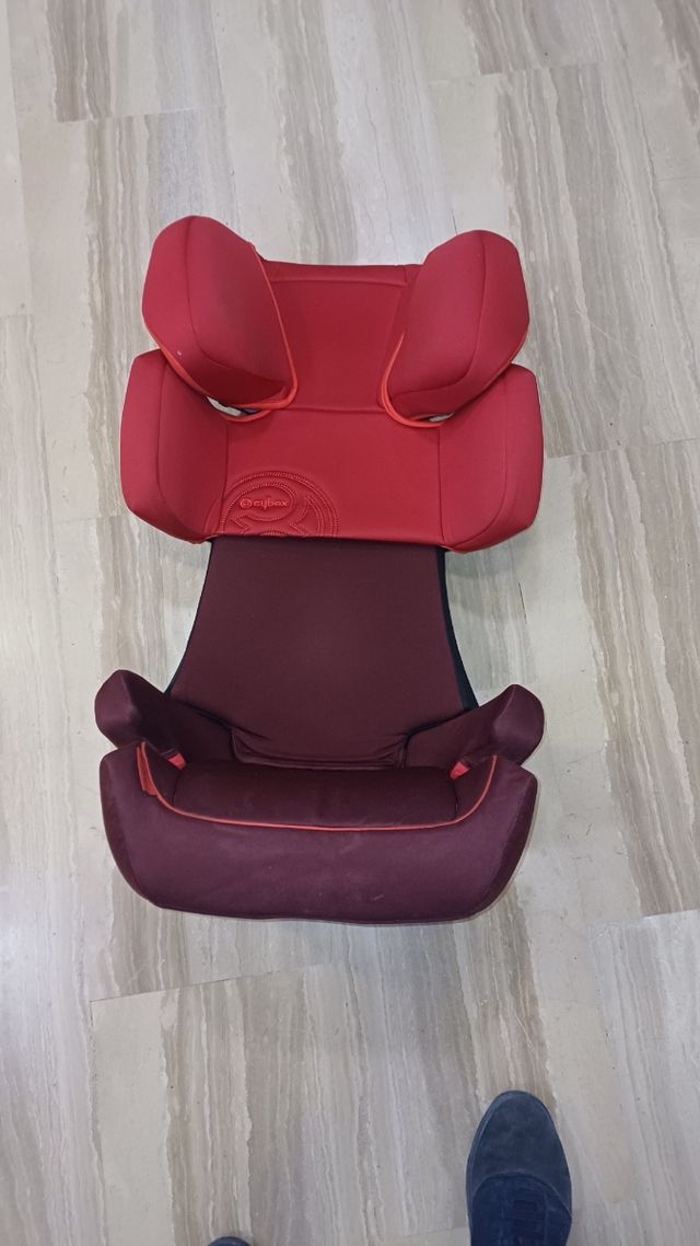 Silla automóvil niños con sistema Isofix.