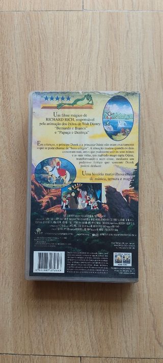 Filme VHS A princesa Cisne