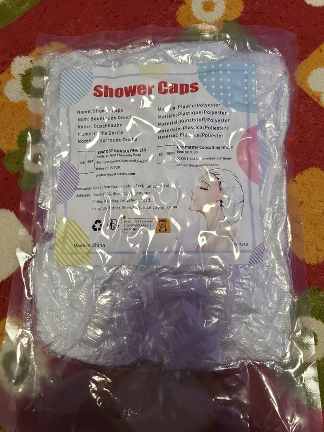 Gorros de ducha para peluquería