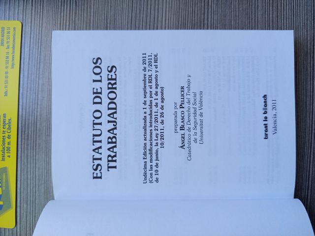 Estatuto de los trabajadores