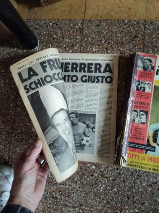 Stock Riviste Vintage sport il campione '50, inter