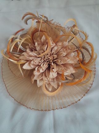 Tocado boda, fiesta, evento