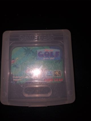 game gear super golf jap con custodia completo