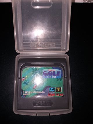 game gear super golf jap con custodia completo
