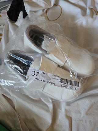 Zapatos seguridad hospital T37