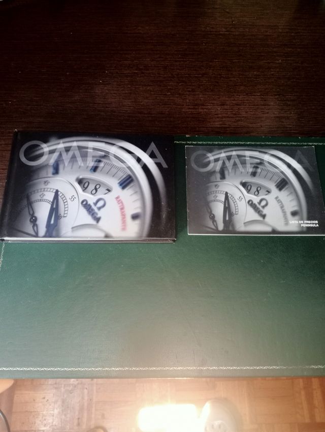 Catalogo de relojes Omega