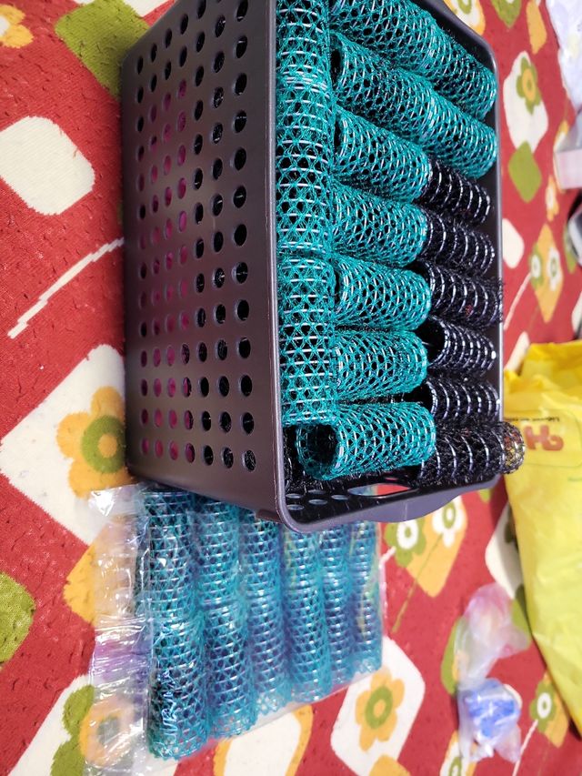 Rulos plásticos + rulos franceses