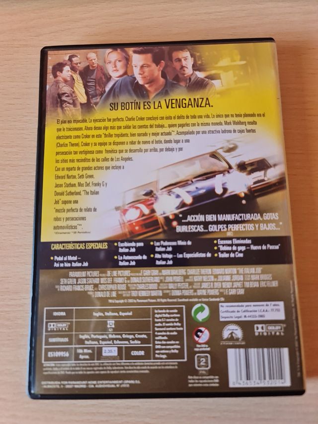 The Italian Job DVD original