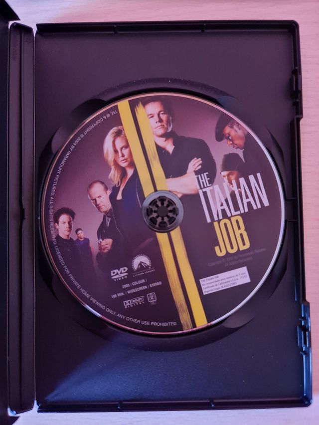 The Italian Job DVD original