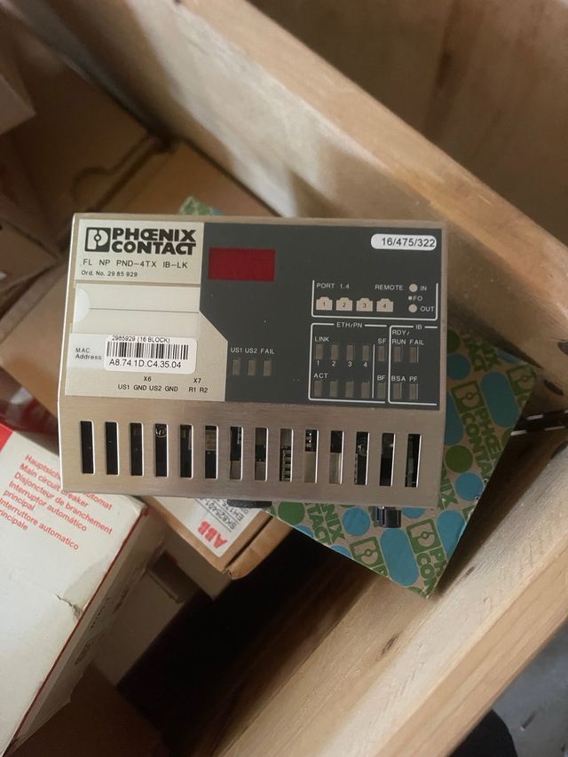 Switch Ethernet Industrial Phoenix Contact FL NP