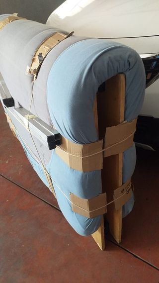 Camper Cama y colchón para jumpy expert escudo