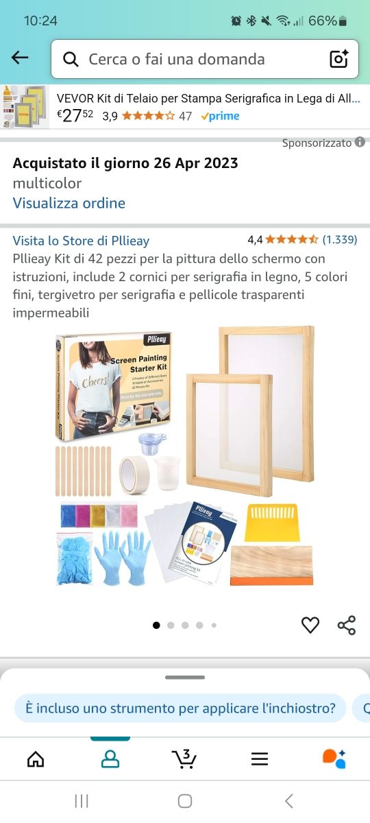 Serigrafia kit Pllieay
