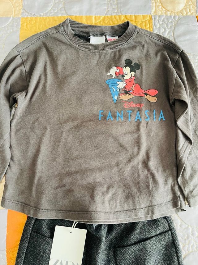 Conjunto niño 23 años Zara  Disney  Pantalón nuevo