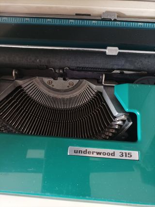 máquina de escribir