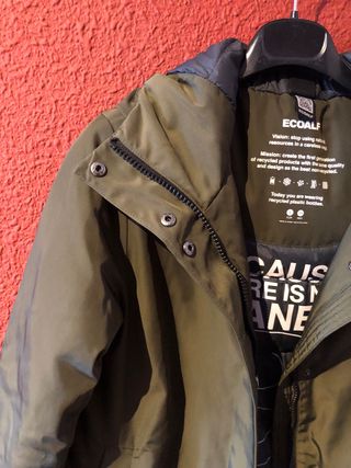 Plumas verde Ecoalf 