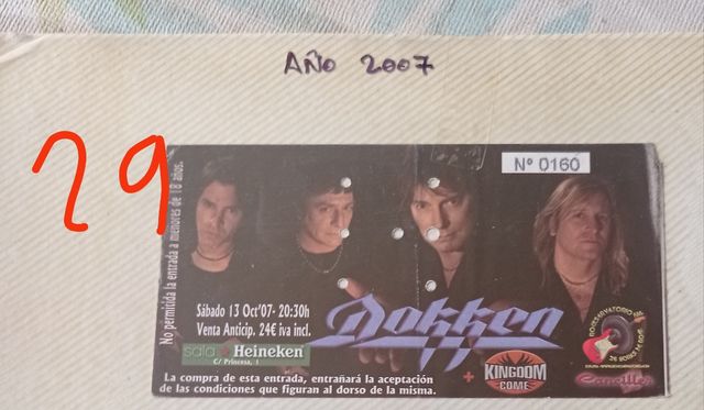 Entradas conciertos