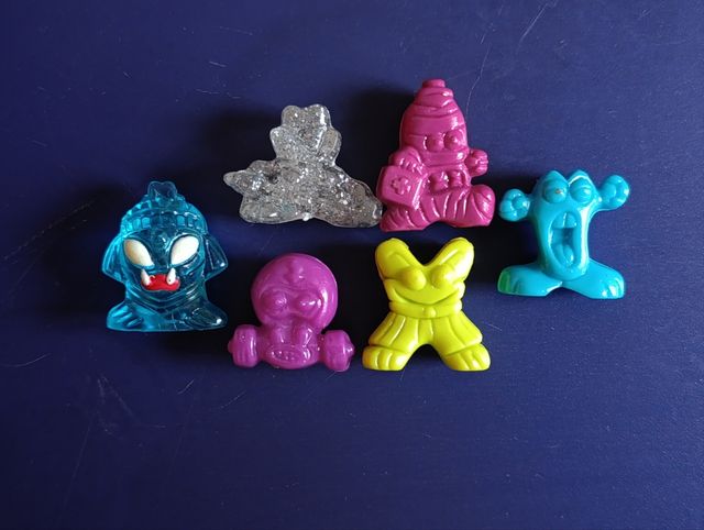 Crazy Bones Gogo's 6 pezzi