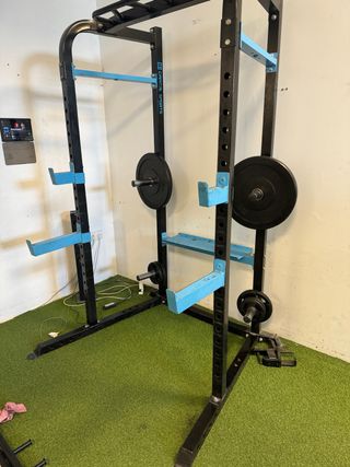 Power Rack + Barra Olimpica