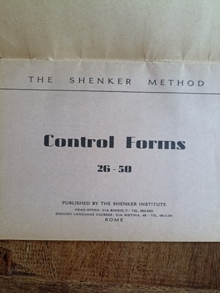 Libri vintage The Shenker Method