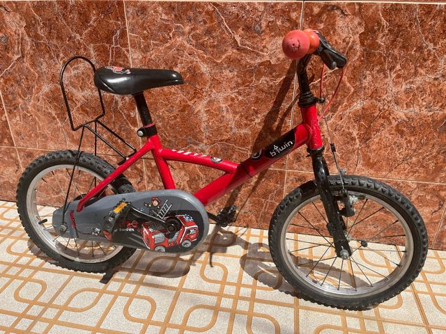 Bicicleta decathlon bomberos