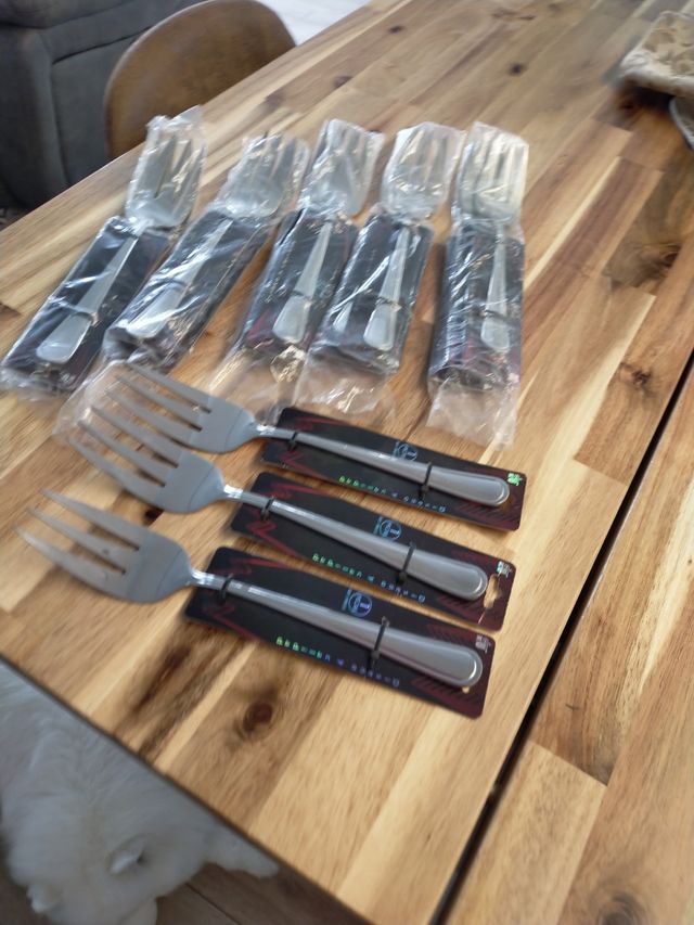 Tenedores grandes (18 piezas)