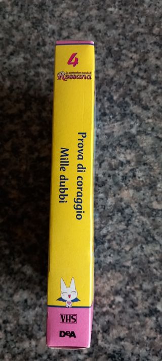 Lo spettacolare mondo di Rossana 4 VHS