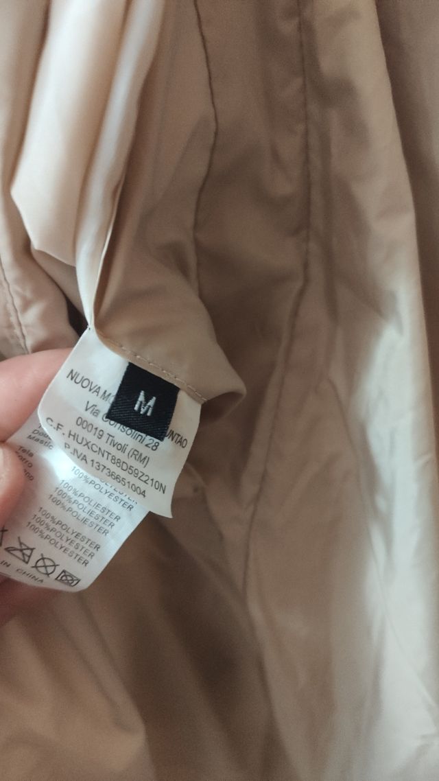 Abrigo chaleco largo mujer