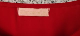 Blusa con volantes en mangas 