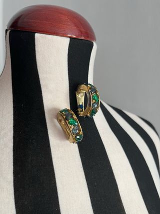 Pendientes aro vintage de los 80
