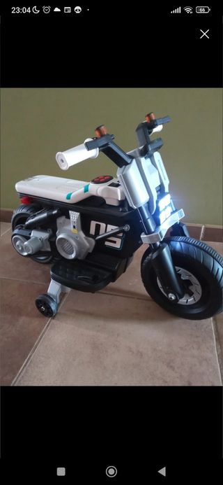 Moto eléctrica niño 