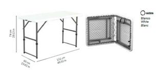 Mesa de picnic de acero Catering Easy .