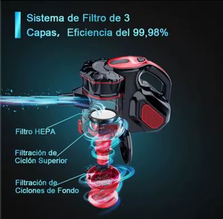 Aspiradora mano con cable