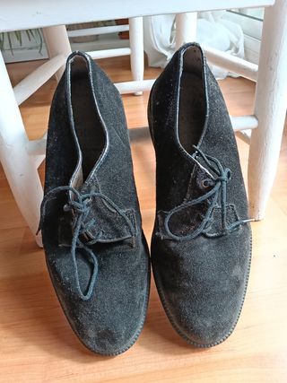 Zapatos hombre de ante