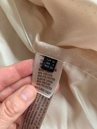 Chaqueta Massimo Dutti talla S rosa