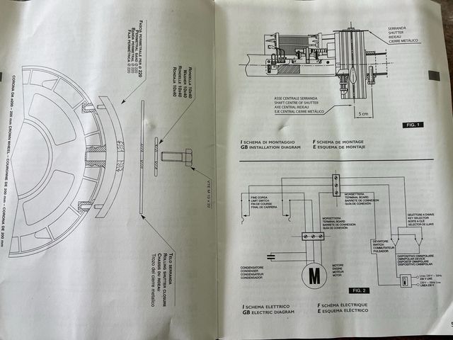 Motor puerta enrollable