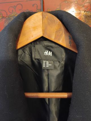 Chaquetón vestir Negro H y M