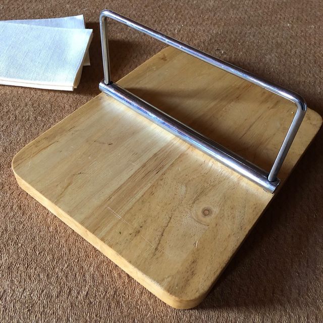 Servilletero madera metal Vintage nórdico