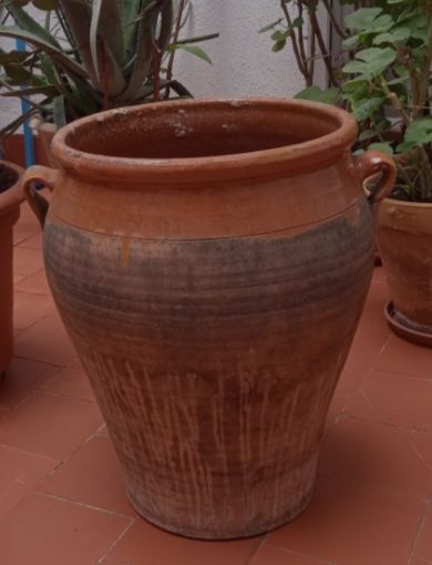 ORZA ANTIGUA DE LA ABUELA HECHA A MANO CON ASAS