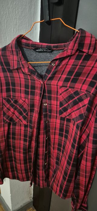 Camicia donna a quadri