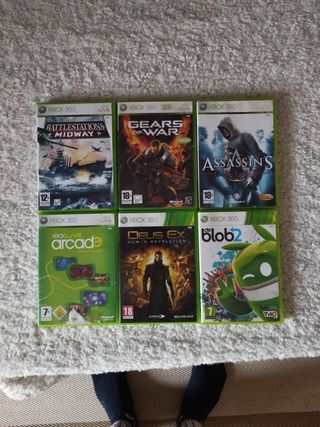 Pack de juegos Xbox 360