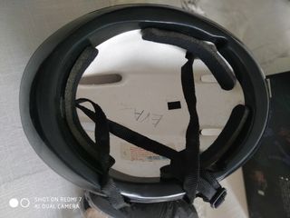Casco bicicleta negro talla L