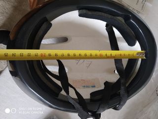 Casco bicicleta negro talla L